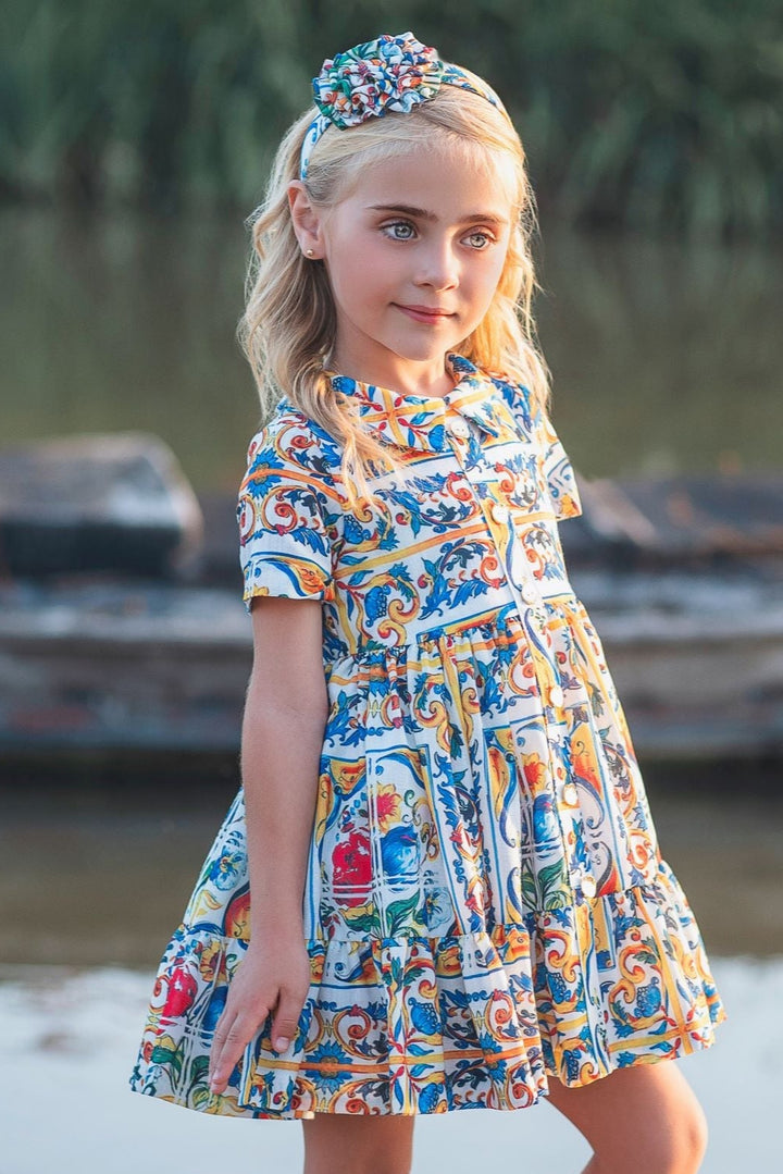 MULTI COLORS DRESS