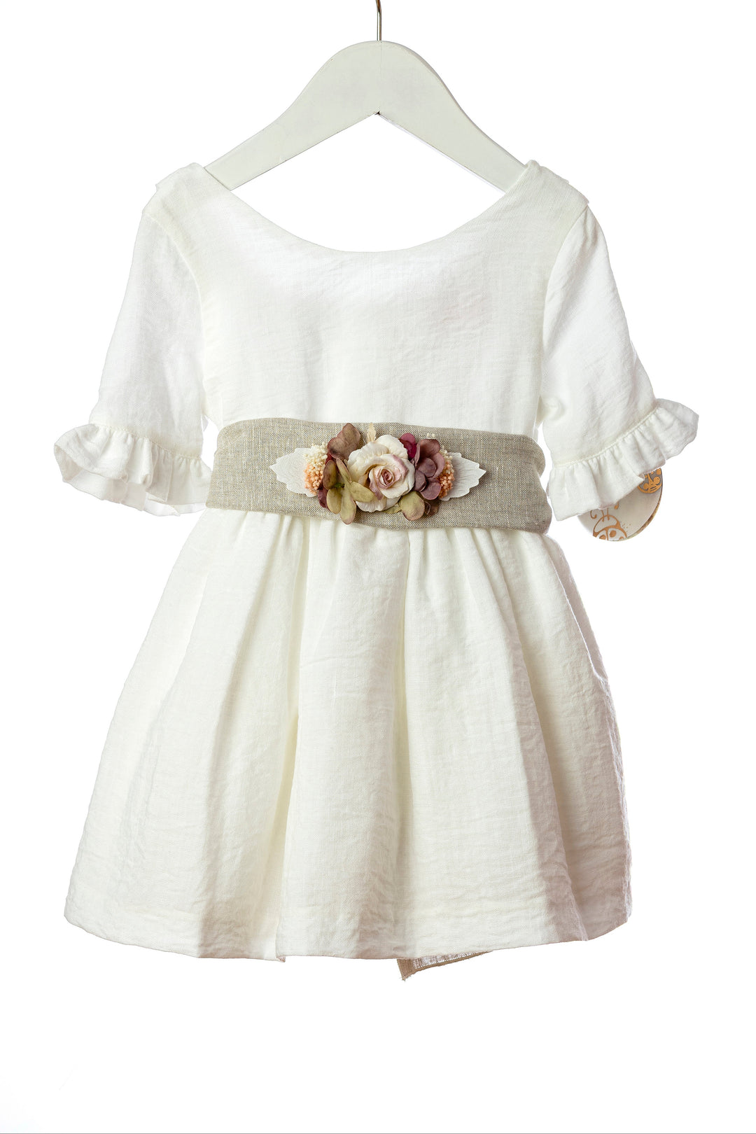 BEIGE DRESS