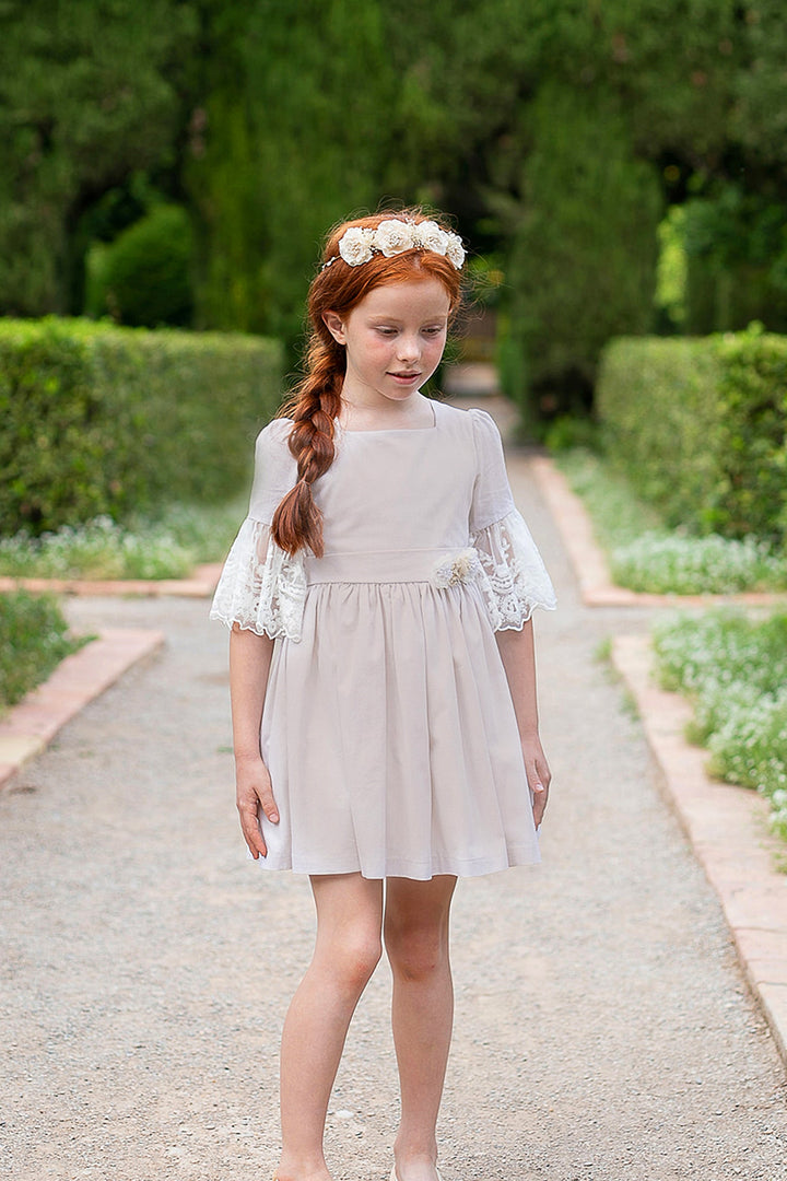 BEIGE-D DRESS