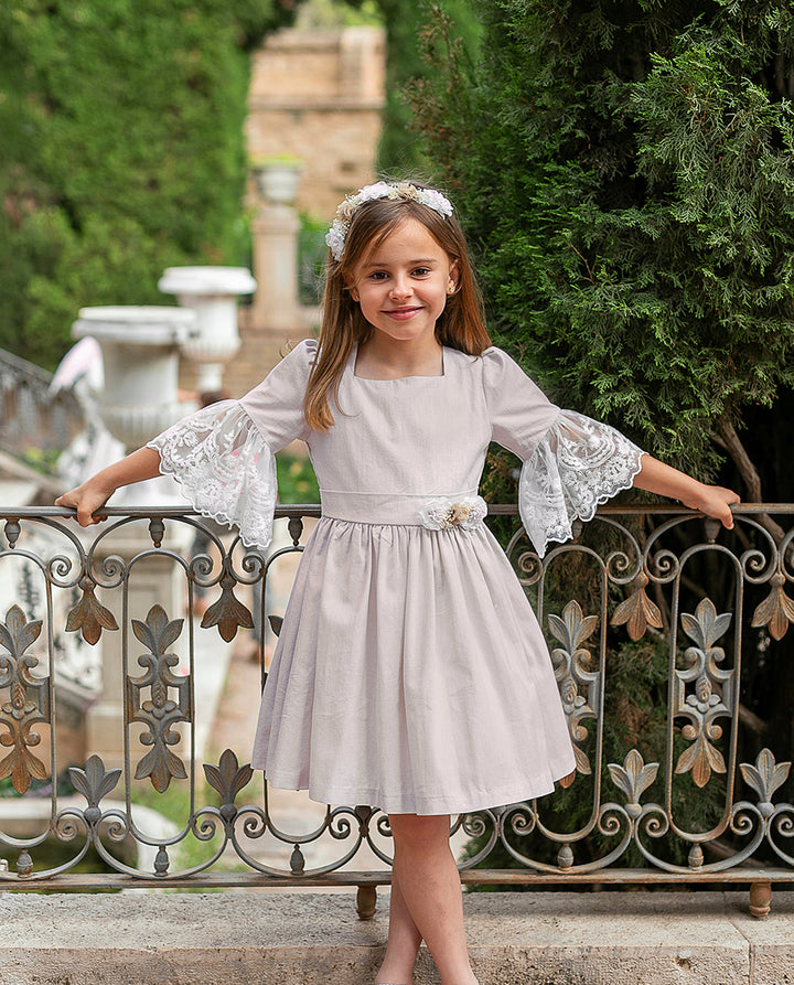 BEIGE-D DRESS
