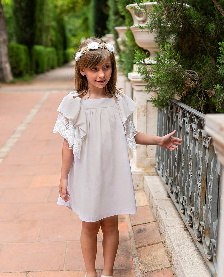 BEIGE-D DRESS