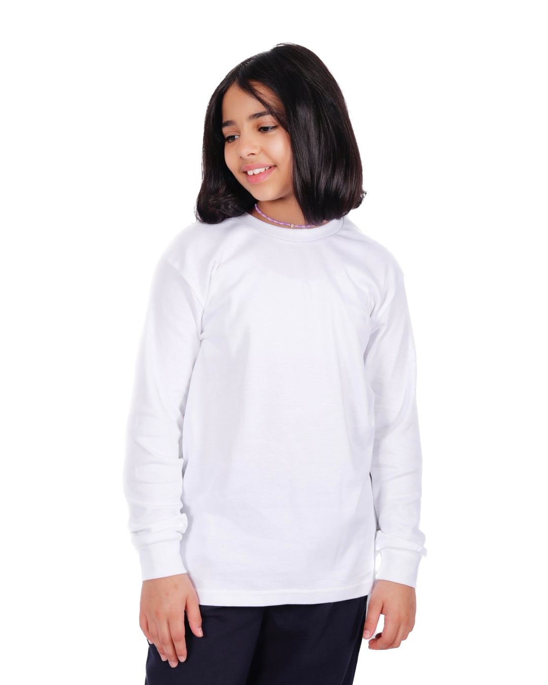 White Long Sleeve T-shirt - Unisex