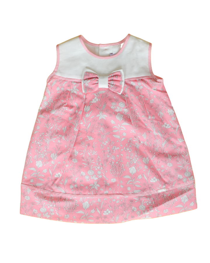 White and Pink Dress