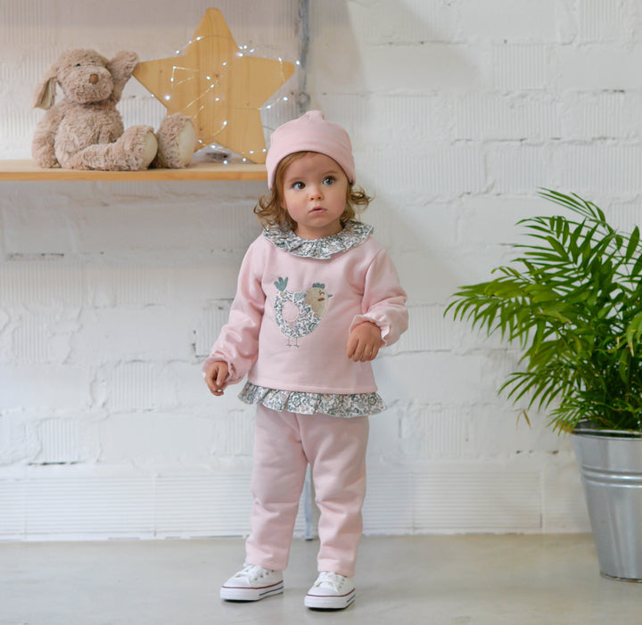 PINK TRAINING SUIT BABY