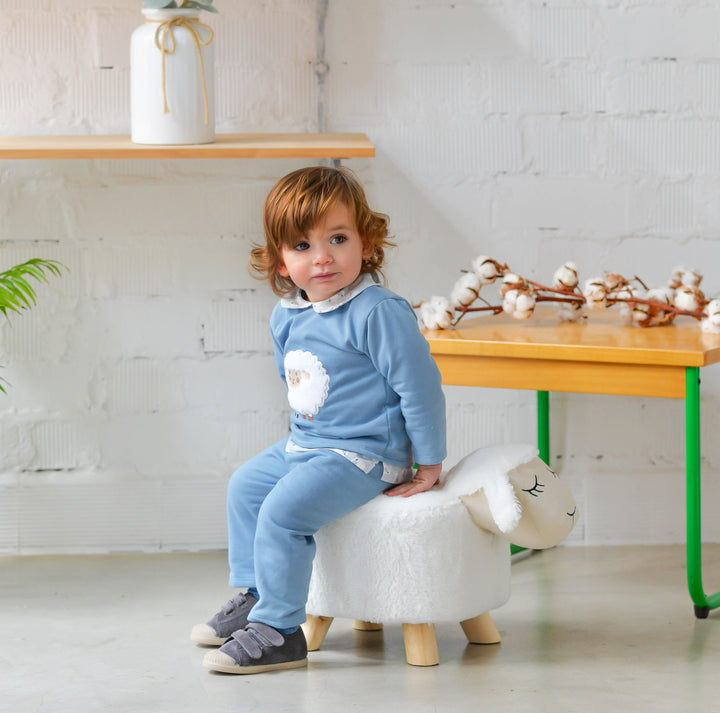 BLUE TRAINING SUIT BABY BOYS