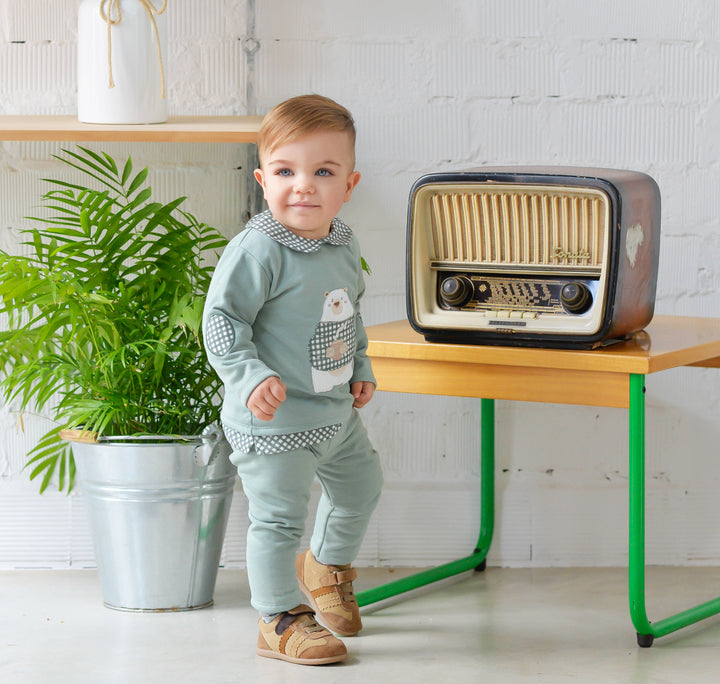 GREEN TRAINING BABY BOYS