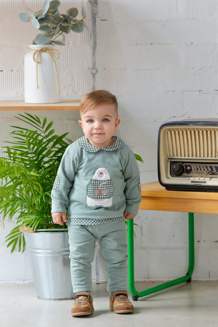 GREEN TRAINING BABY BOYS