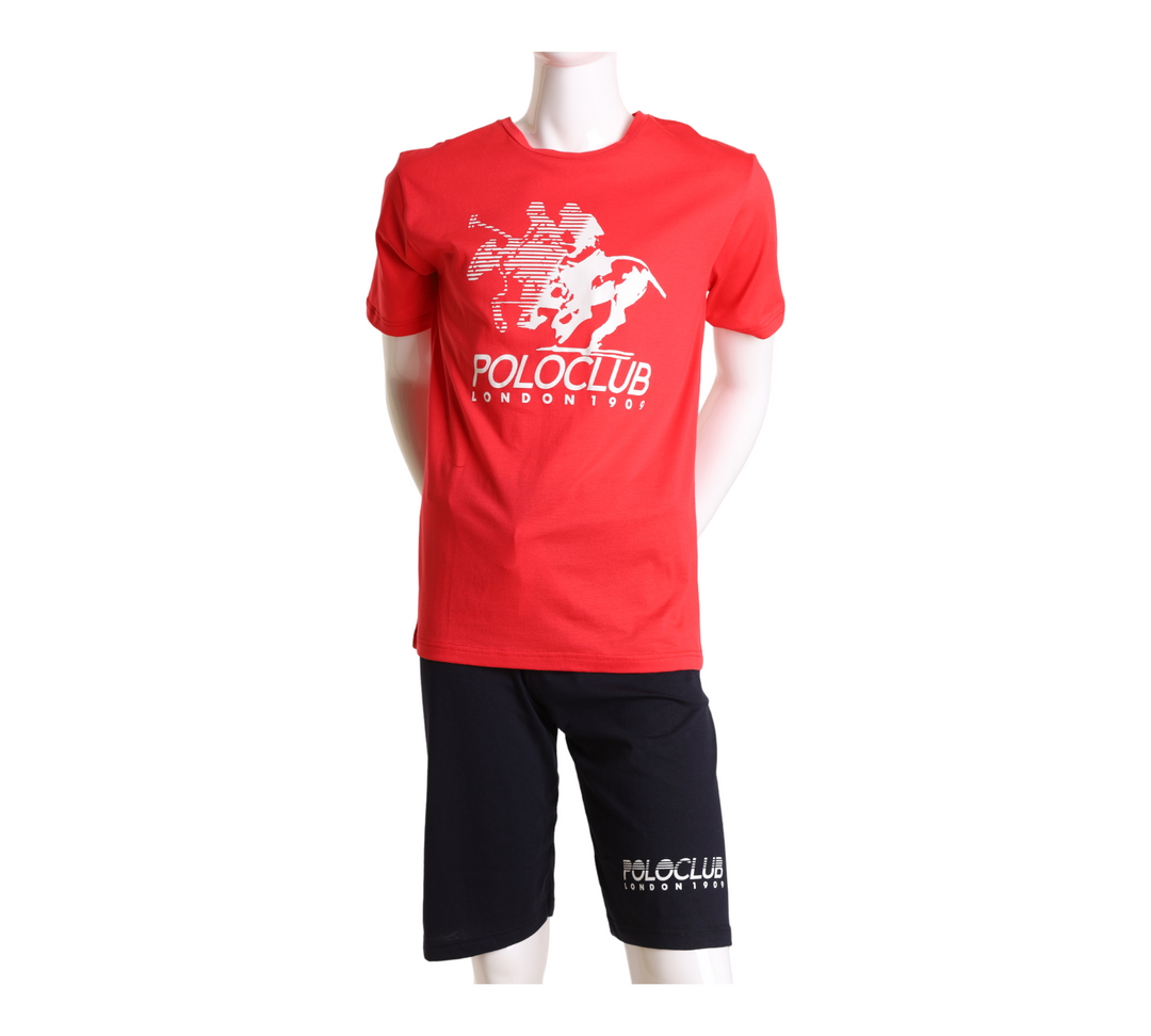 RED BOYS SET 3Y-14Y