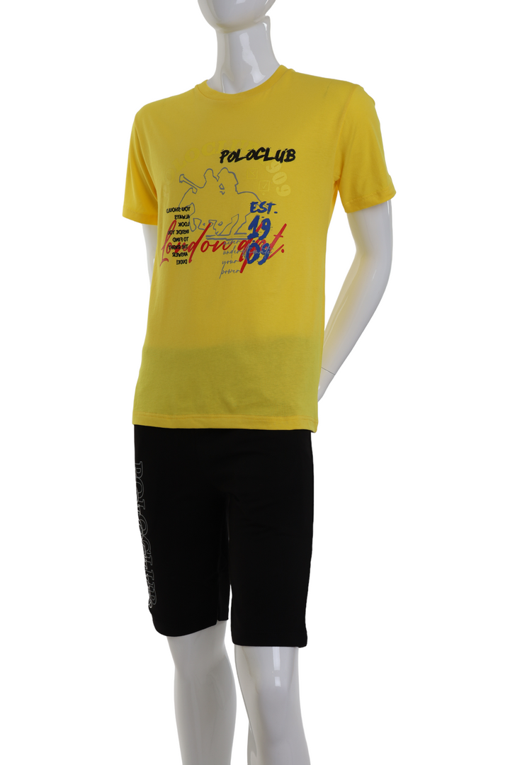 YELLOW  BOYS SET 3Y-18Y