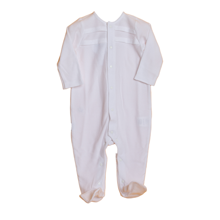 White one piece baby pyjama