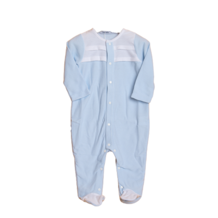 Light blue baby overall