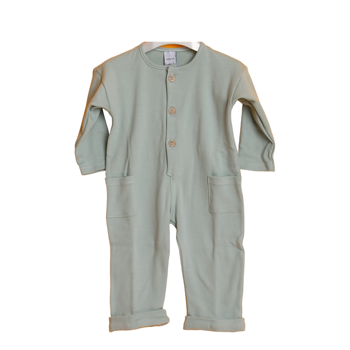 Dark grey plain baby pyjama