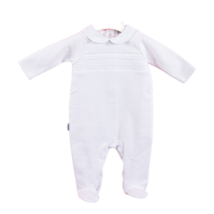 White one piece baby pyjama