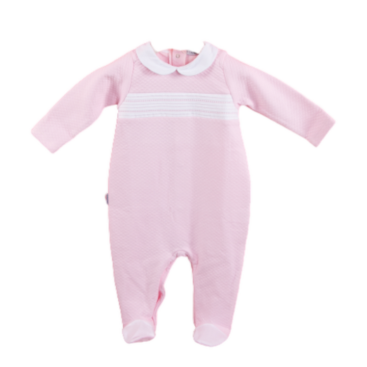 pink baby overall pyjama