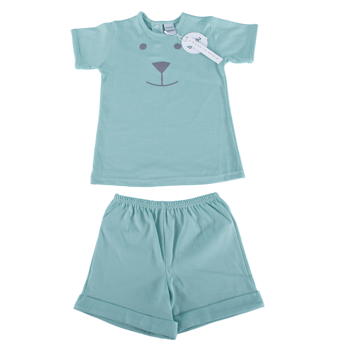 Green Bear Pyjama set