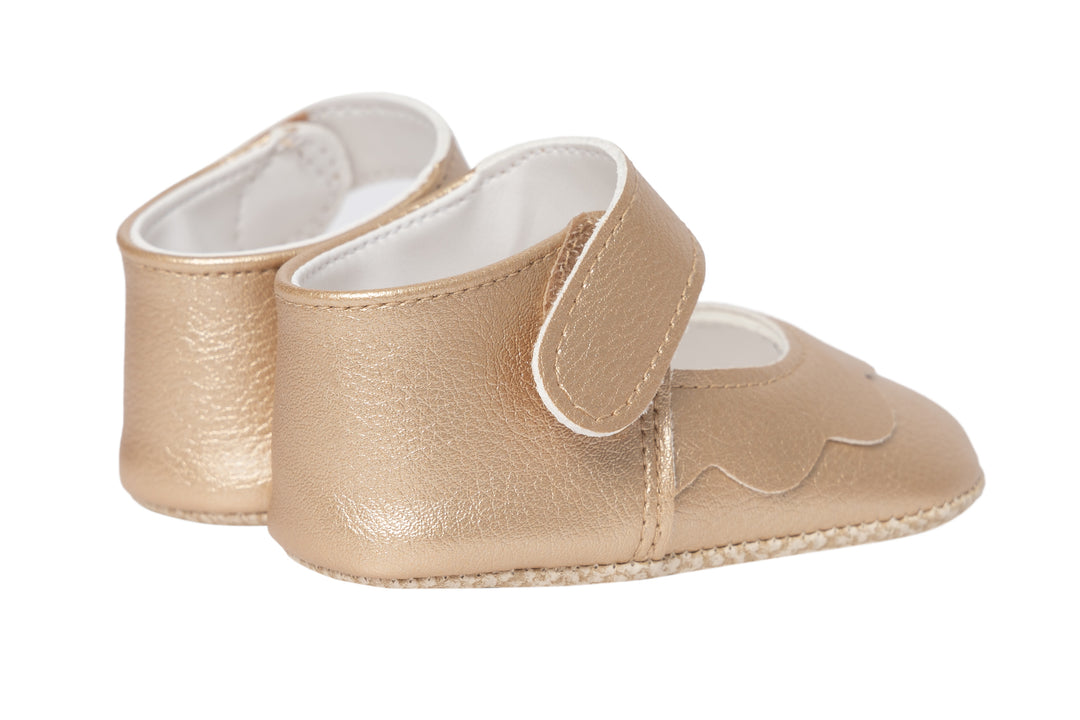 GOLD BABY SHOES