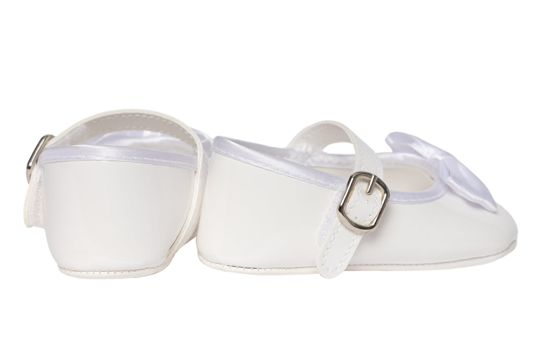 White Baby Shoes