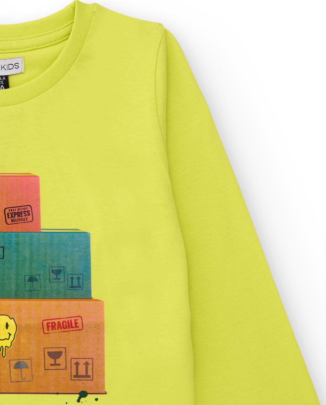 YELLOW-L T.SHIRT BOYS