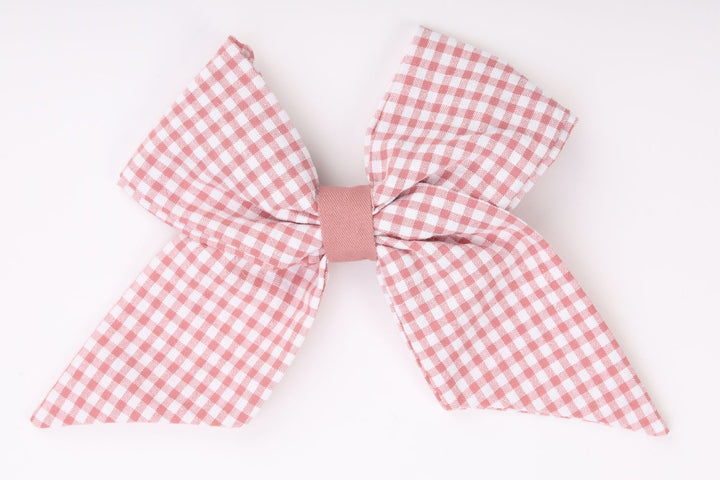 Pink Bow Hair Elastic