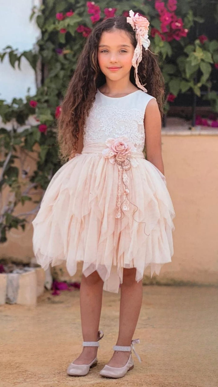 Light Orange Party Dress