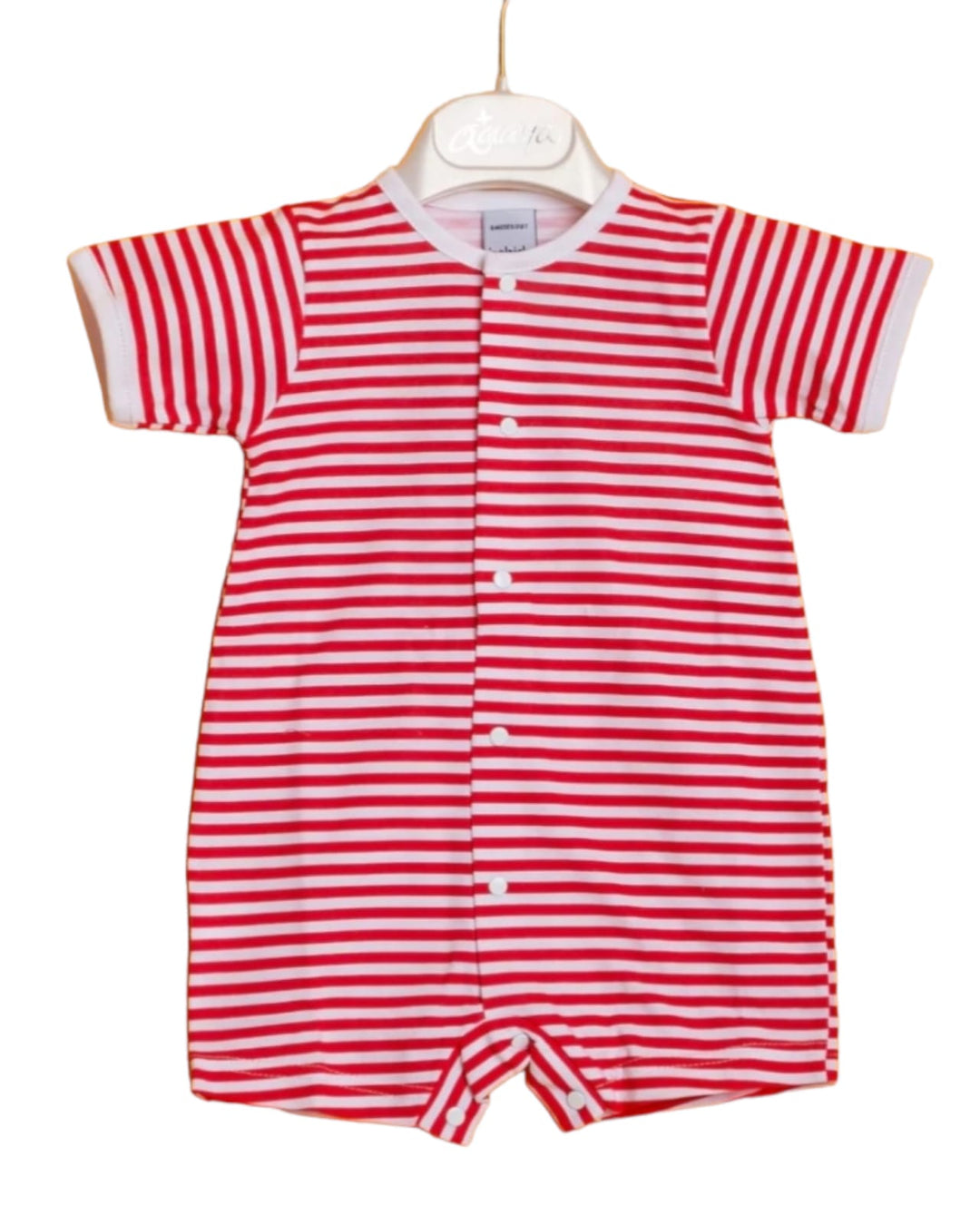 Short red baby pyjama