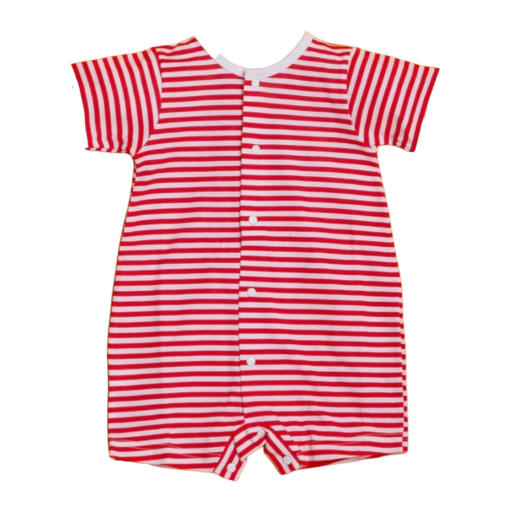 Short red baby pyjama