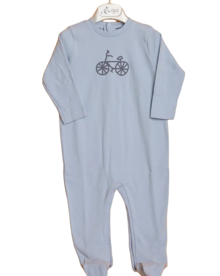 Light blue baby overall