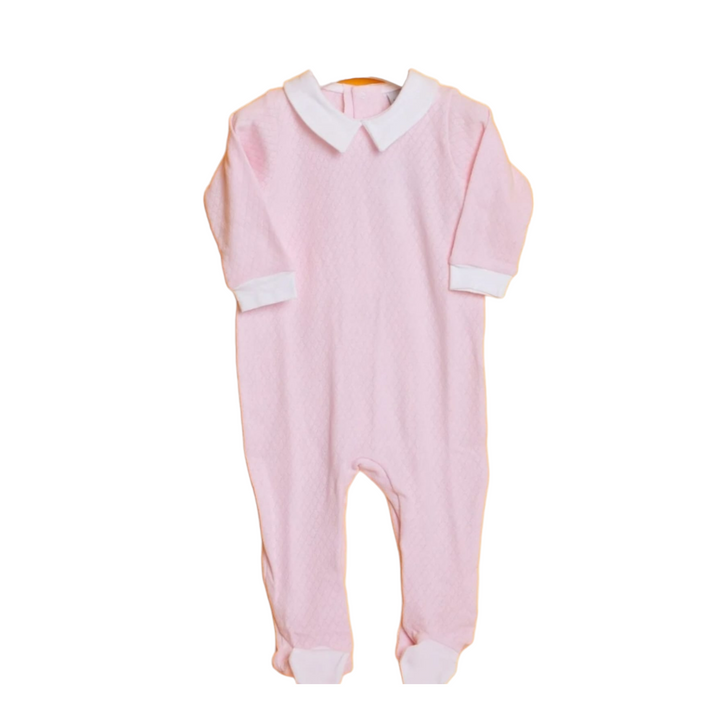 Pink baby overall