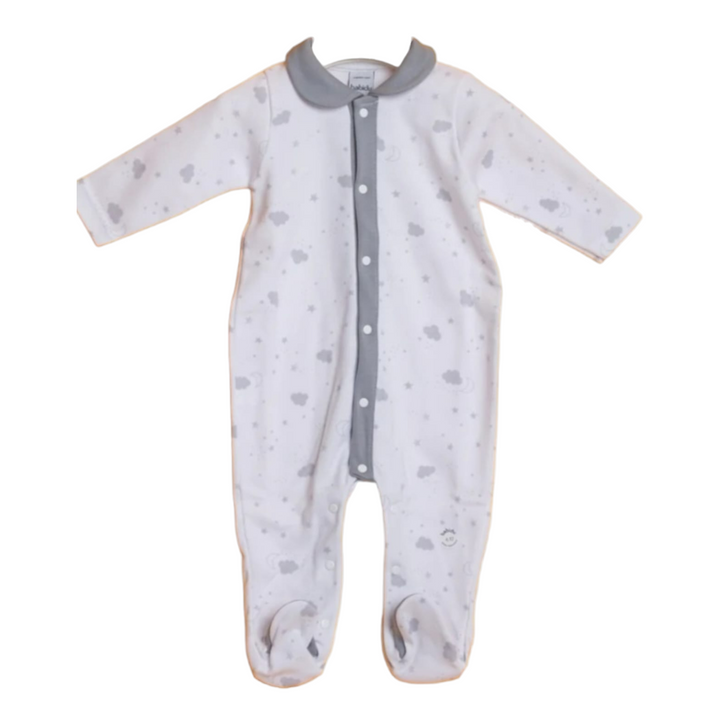 Grey baby overall