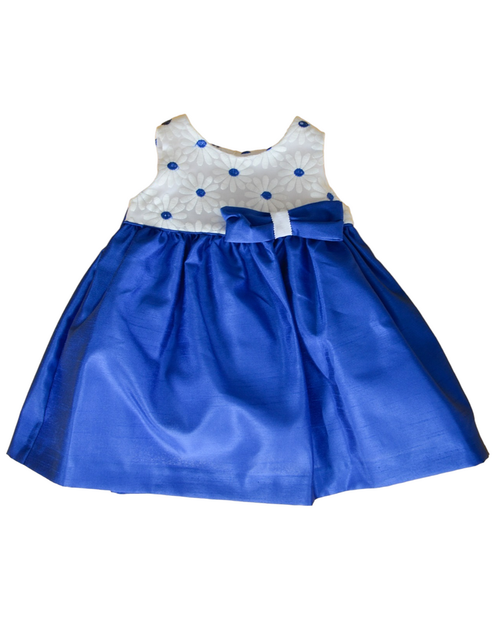 Blue and White Baby Dress