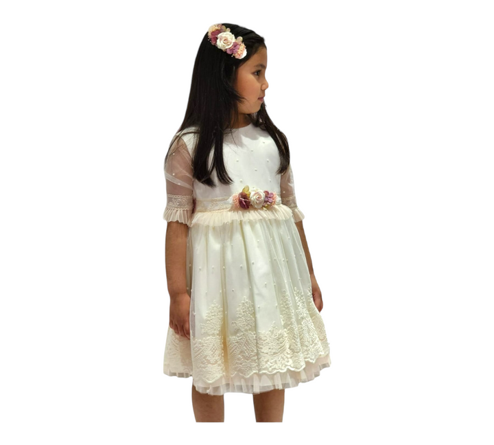 Off White Dress