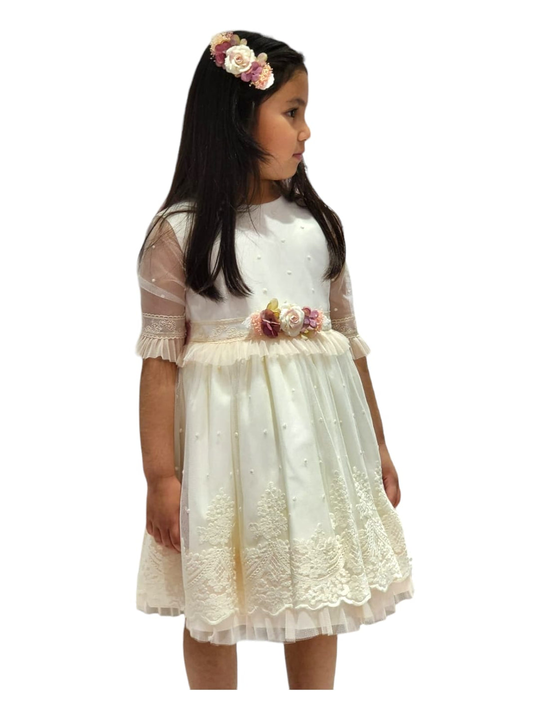 Off White Dress