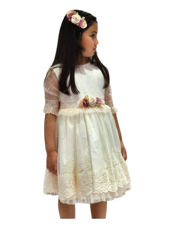 Off White Dress