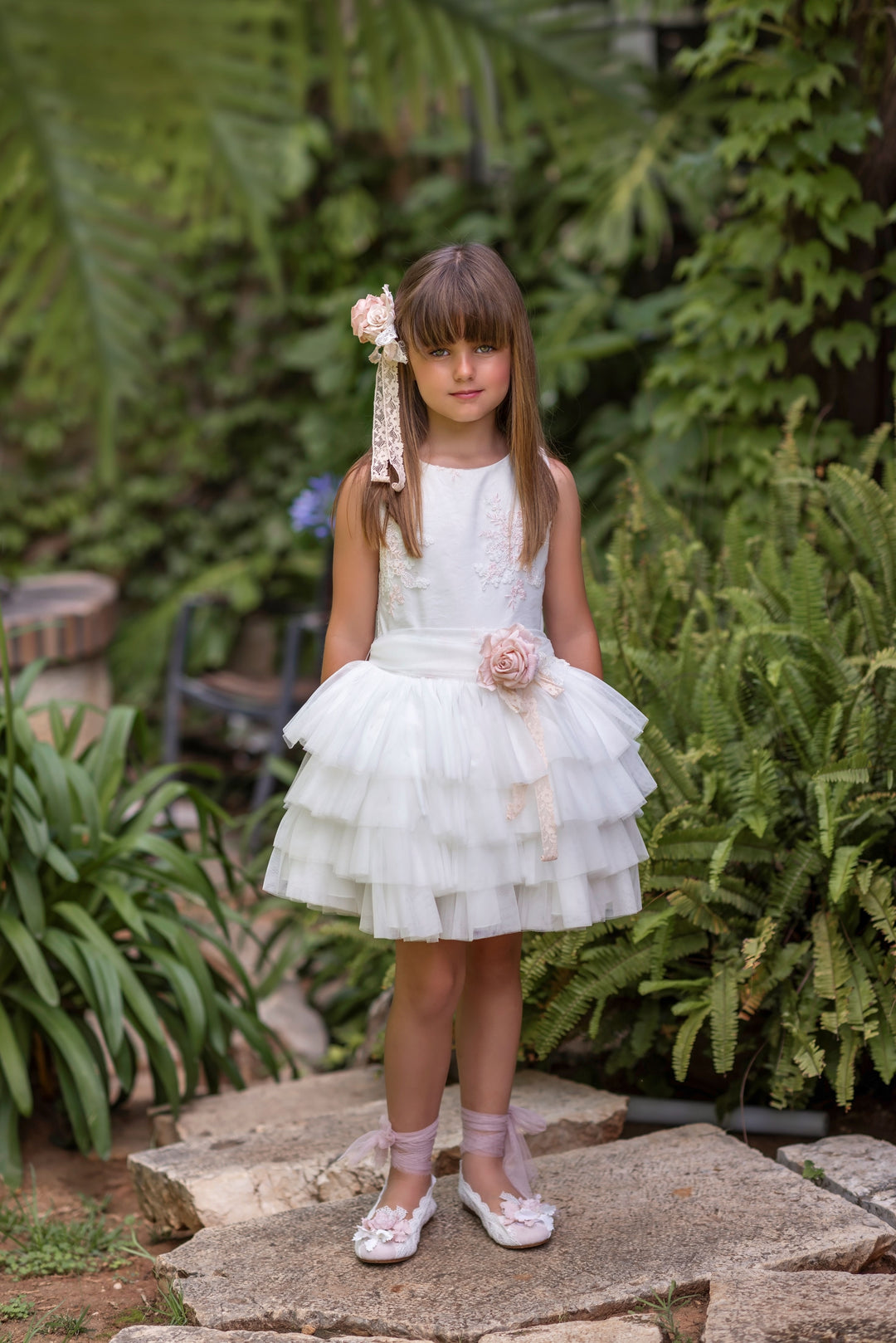 Beige Party Dress