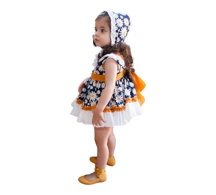 NAVY BLUE BABY DRESS