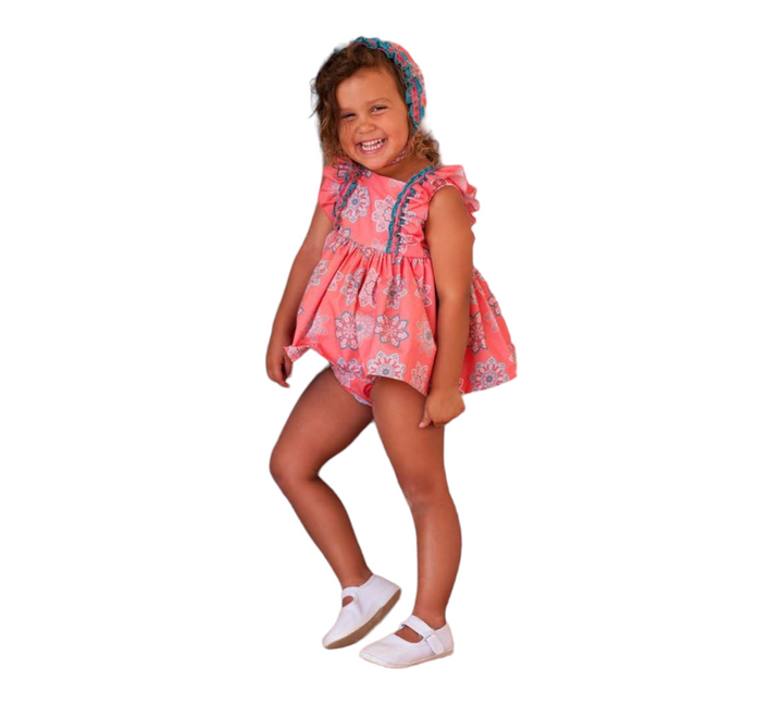 ORANGE BABY DRESS