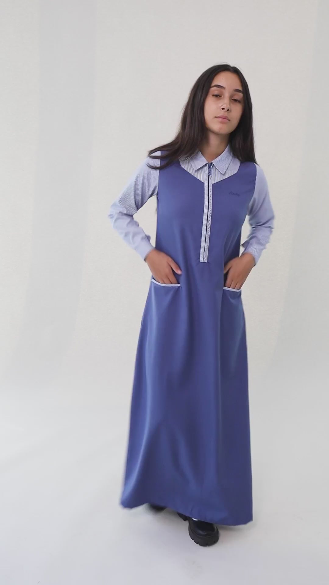 Blue Uniform - Maxi