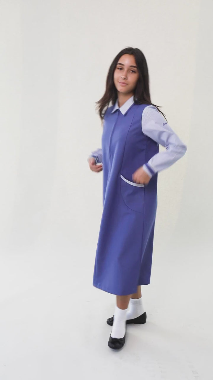 Blue Intermediate School Uniform