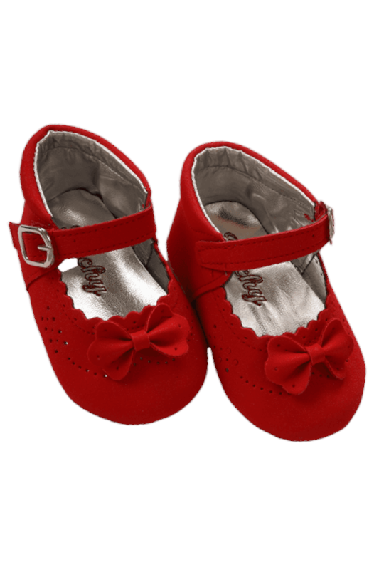 RED BABY SHOES