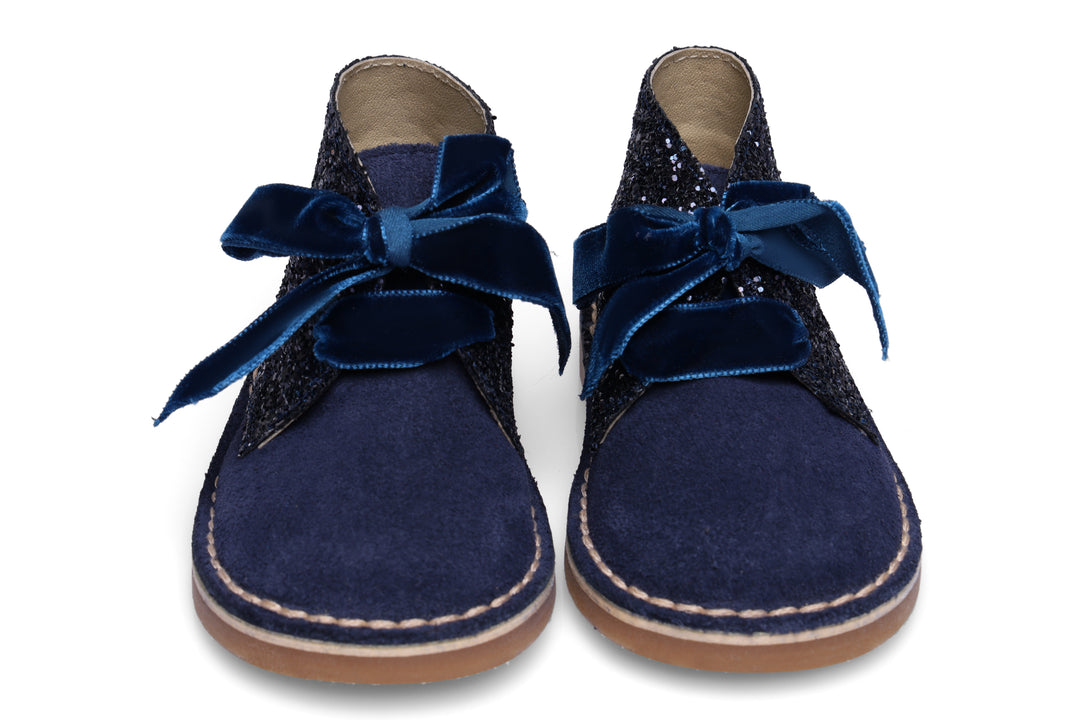 Navy Blue Ankle Boots