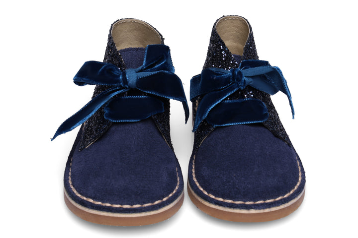 Navy Blue Ankle Boots