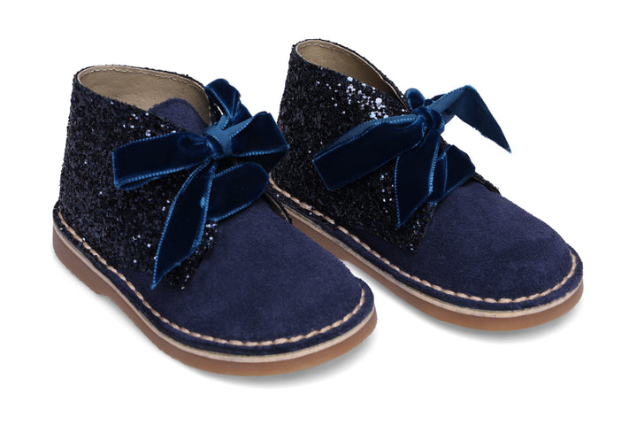 Navy Blue Ankle Boots