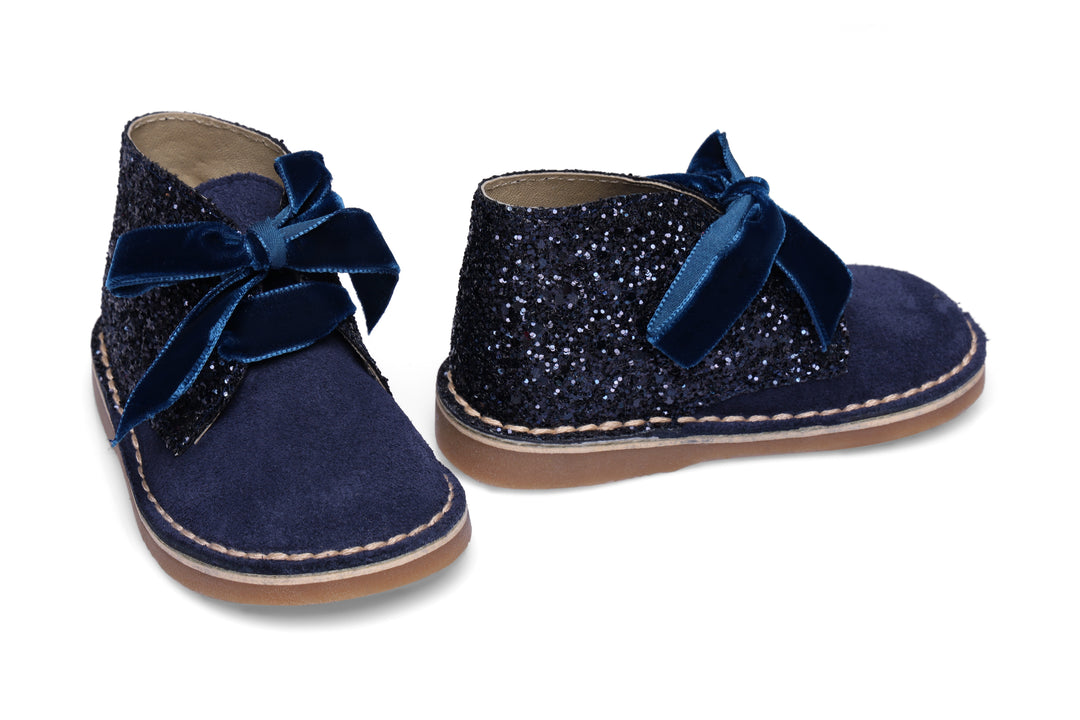 Navy Blue Ankle Boots