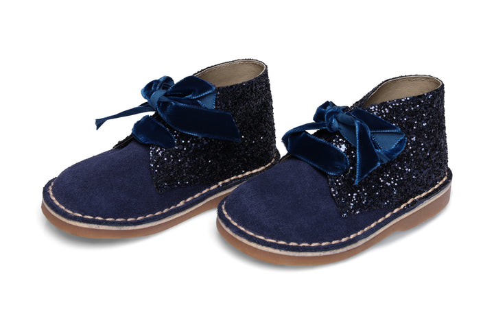 Navy Blue Ankle Boots