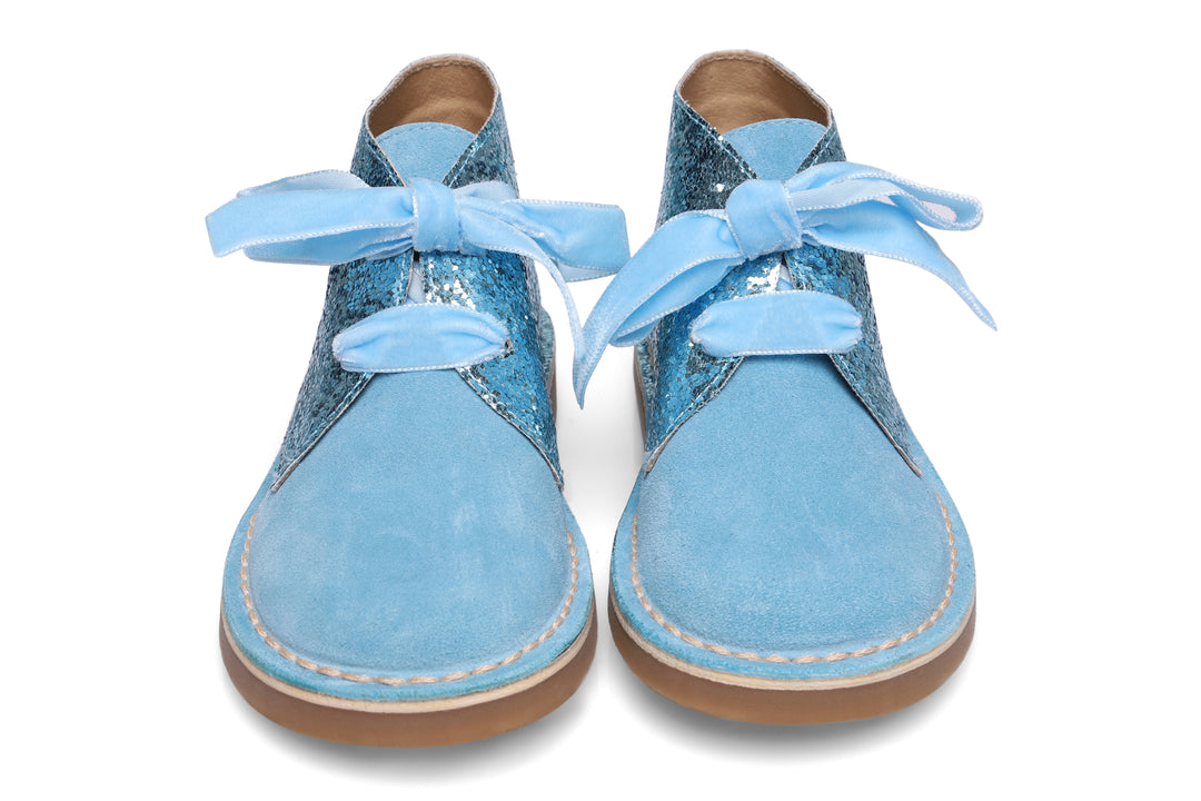 Blue Ankle boots