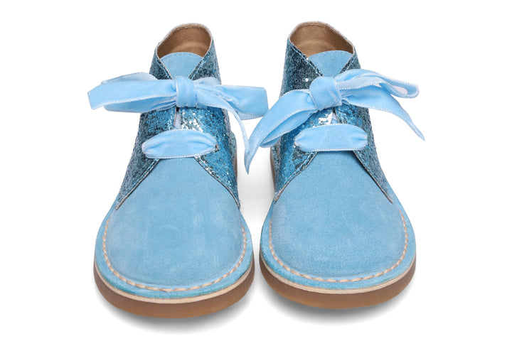 Blue Ankle boots