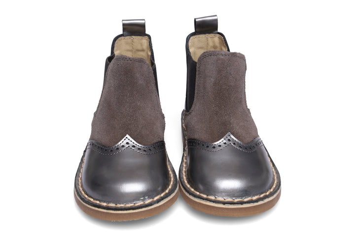 Metallic Ankle Boots
