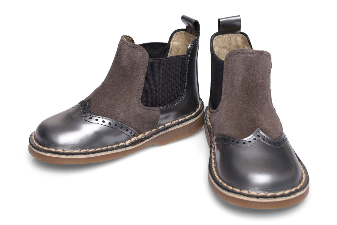 Metallic Ankle Boots