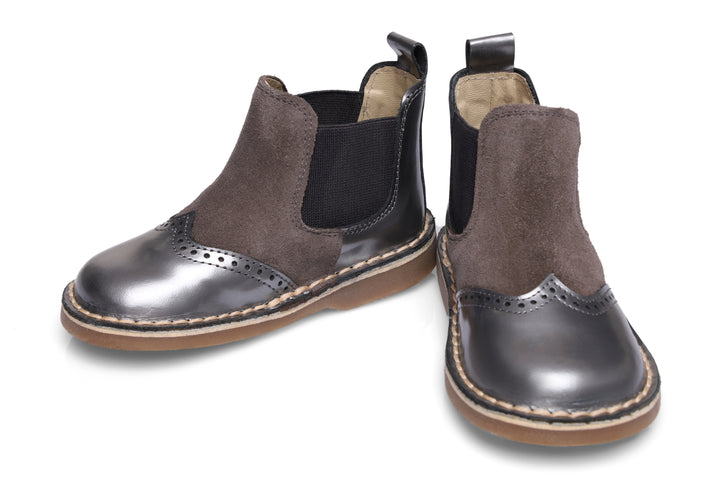 Metallic Ankle Boots