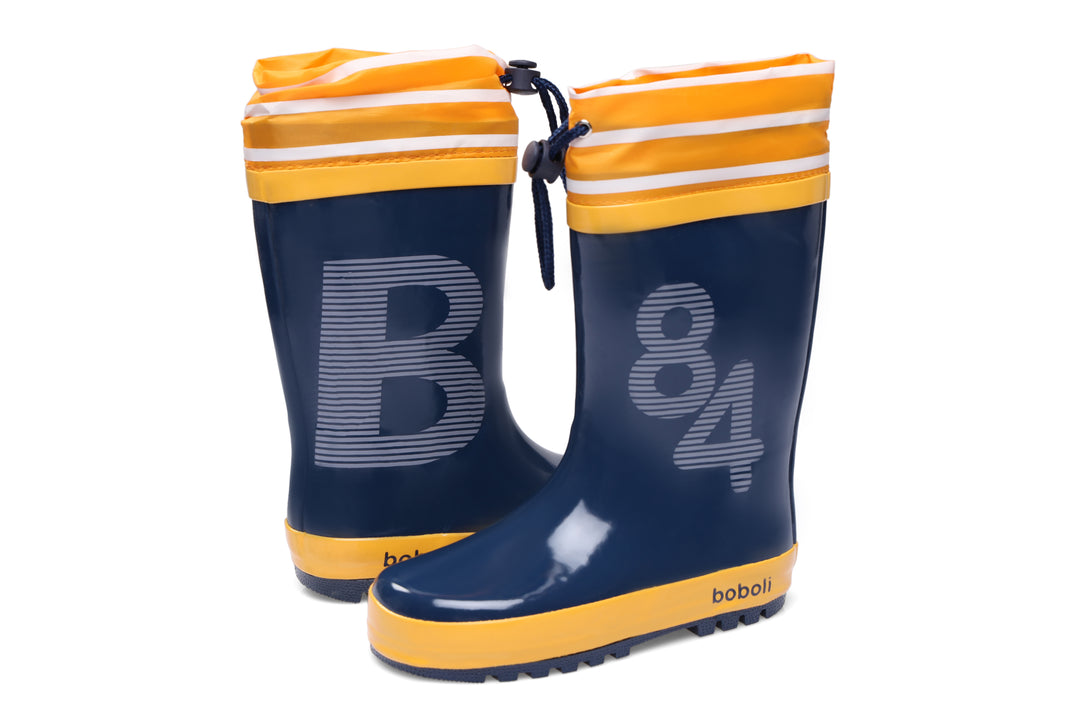 Navy Blue Boots